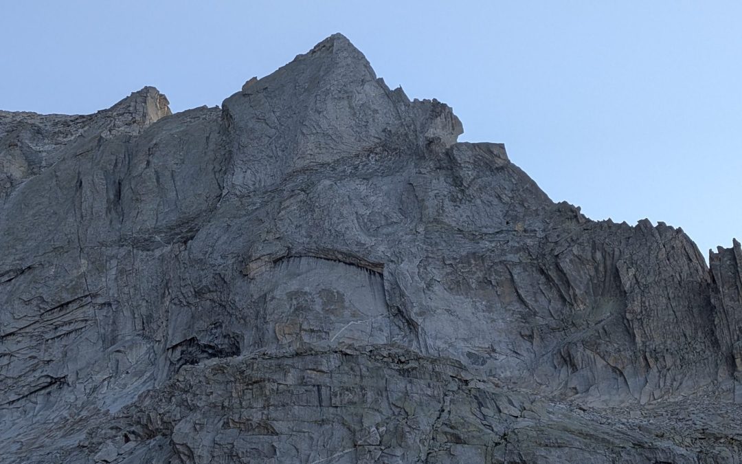 «Carosello» 320 m, 6b: repetición en la Punta Angela, Piz Cengalo 3.369 msnm